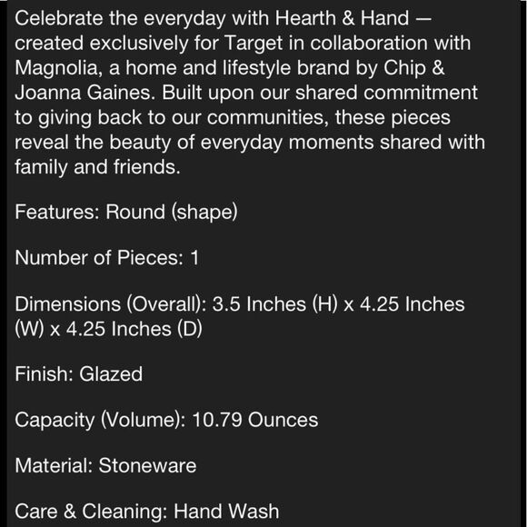 Hearth and Hand Magnolia Sugar Container - Picture 5 of 5